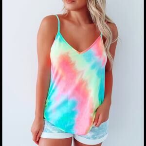 Hope’s Tie Dye Tank Top Medium